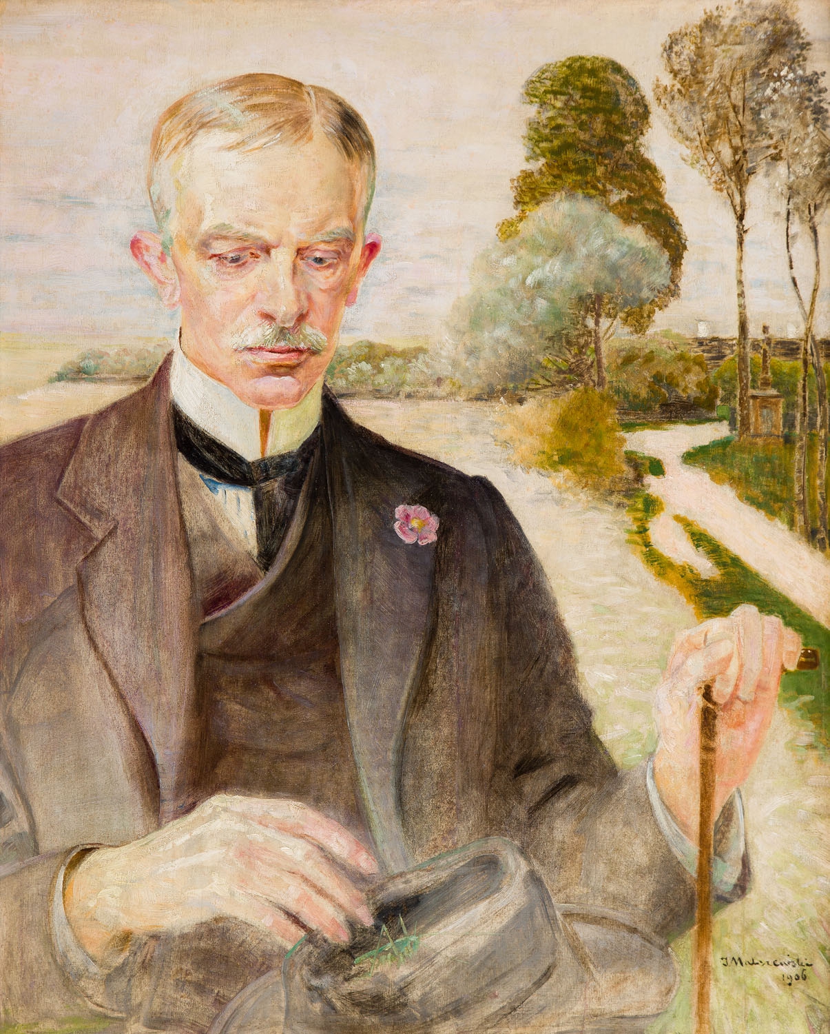Jacek Malczewski, Portret Karola Potkańskiego, 1906. Muzeum im. Jacka Malczewskiego w Radomiu