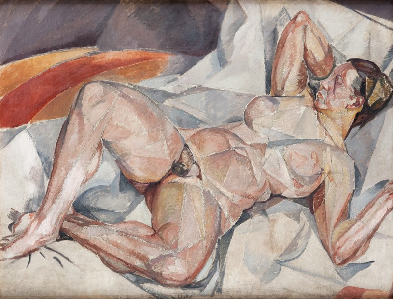Mela (Maria Melania) Muter (Mutermilch) "Akt kubistyczny", ok. 1912 r.