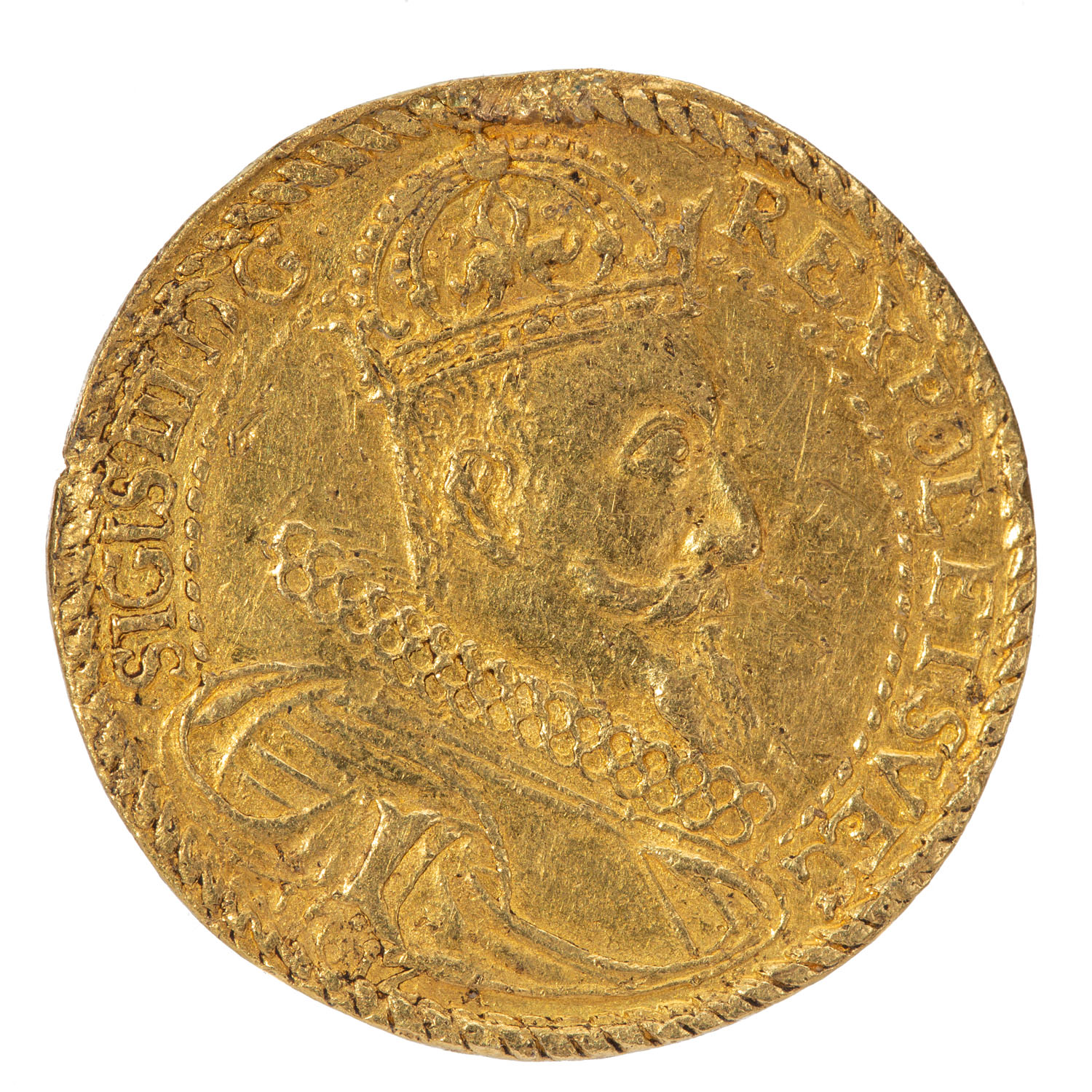 Zygmunt III Waza, czterodukatówka koronna 1612 Mennica Kraków