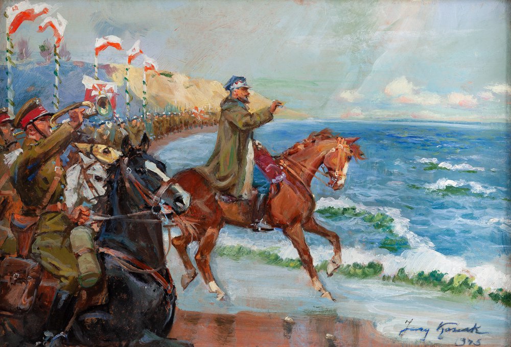 Jerzy Kossak, Zaślubiny Polski z morzem, 1945