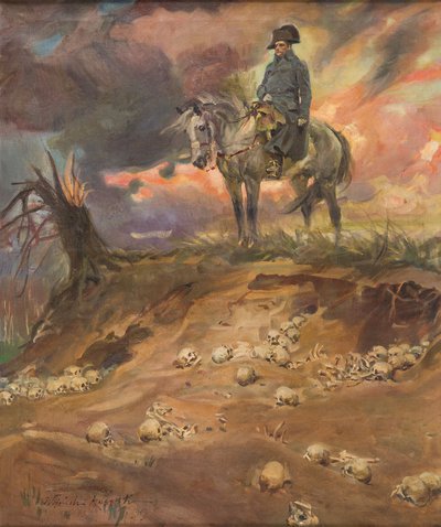 Wojciech Kossak - Wizja Napoleona