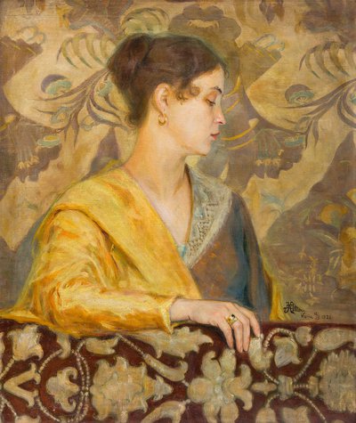 Stanisław Klimowski - Portret żony