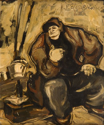 Stanisław Eleszkiewicz - "Siedzący robotnik"