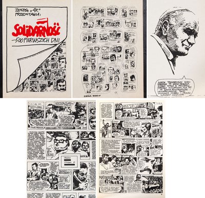 Jacek Fedorowicz - "Solidarność - 500 pierwszych dni", komiks