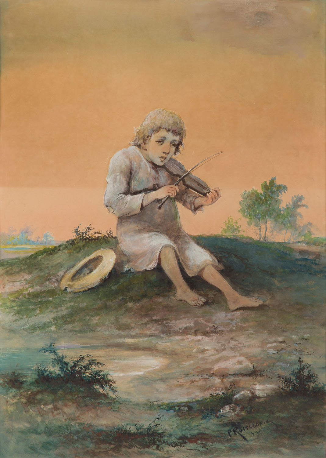 Janko Muzykant W Dzisiejszych Czasach Janko Muzykant, 1902 - dom aukcyjny DESA Unicum