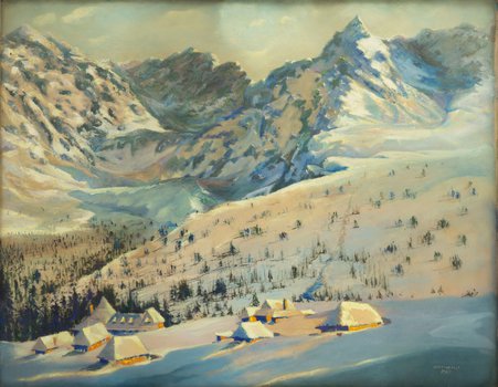 Władysław Leopold Frydrych - "Hala Gąsienicowa - Tatry"