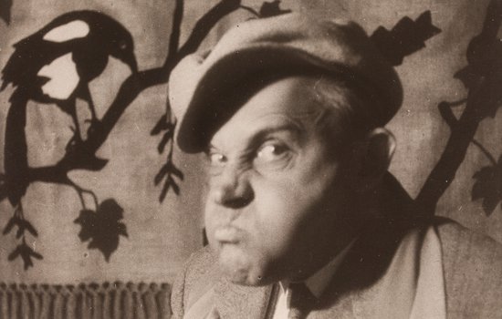 Stanisław Ignacy Witkiewicz (Witkacy) - Stanisław Ignacy Witkiewicz, z seansu: "Sceny improwizowane" - fot. Władysław Jan Grabski