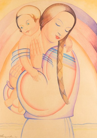 Władysław Roguski - Madonna z Dzieciątkiem