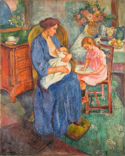 "Matka z dziećmi" ("Mère et enfants"), Jean Peske