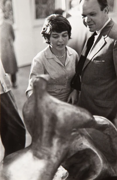 Alina Szapocznikow i Aleksander Kobzdej, Tadeusz Rolke