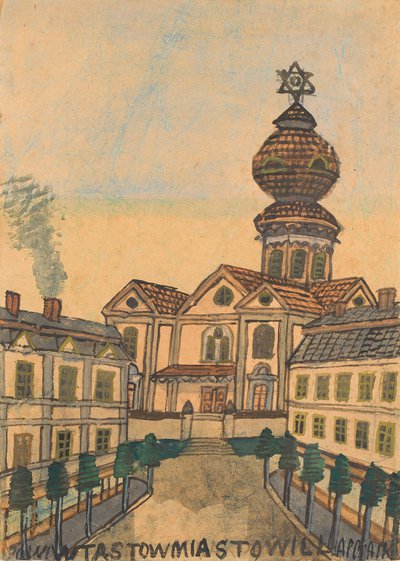 Nikifor Krynicki - Synagoga