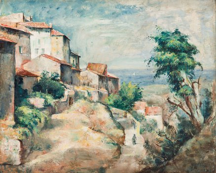 Roman Kramsztyk - Pejzaż z Collioure