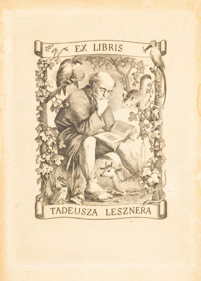 Zofia Horodyńska-Waśkowska - Exlibris Tadeusza Lesznera