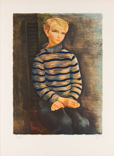 Mojżesz Kisling - Portret chłopca