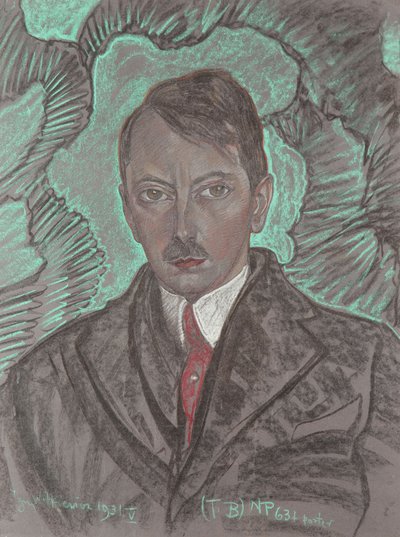 Stanisław Ignacy Witkiewicz (Witkacy) - Portret Hermana Mangela (?)