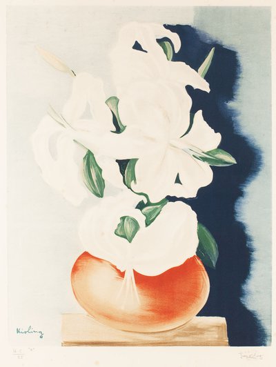 Mojżesz Kisling - Lilie