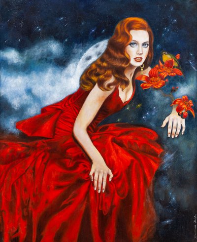 Marlena Sylwia Selin - "Guardian of the Night Full moon"
