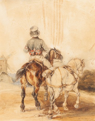 Piotr Michałowski - Konny pocztylion