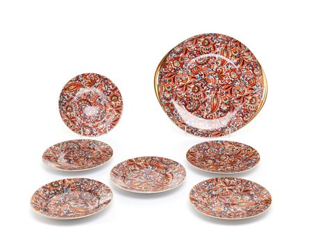 Fabryka Porcelany i Wyrobów Ceramicznych w Ćmielowie. S.A. - Zestaw deserowy