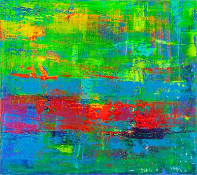 Gossia Zielaskowska - Blue green city map