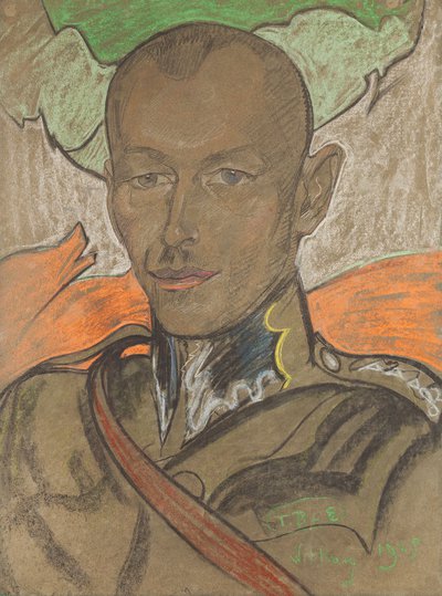 Stanisław Ignacy Witkiewicz (Witkacy) - Portret oficera