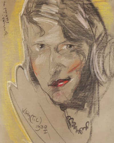 Stanisław Ignacy Witkiewicz (Witkacy) - Portret Ireny Próchnikowej z Gomólińskich