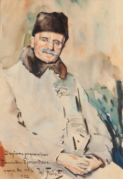 Julian Fałat - Portret Franciszka Ejsmonda