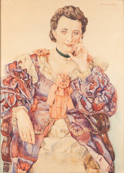 Józef Mehoffer - Portret kobiety