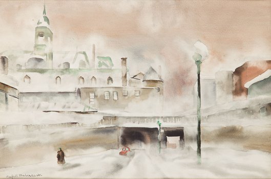 Rafał Malczewski - Widok miasta