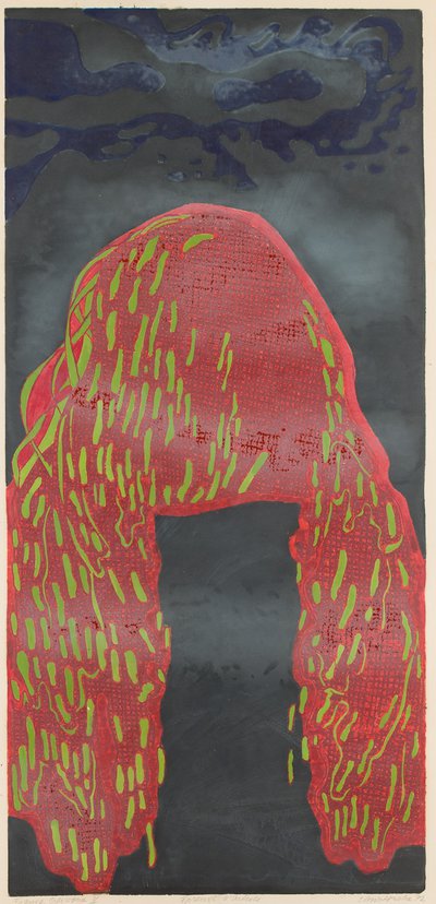 Halina Chrostowska - "Figura czerwona V"