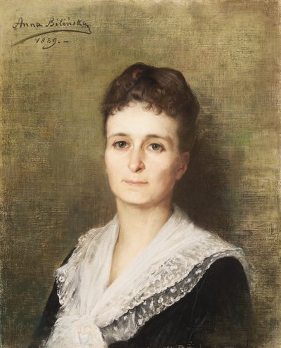 Anna Bilińska-Bohdanowiczowa - "Portret Adèle Alice Vincent de Vaugelas"