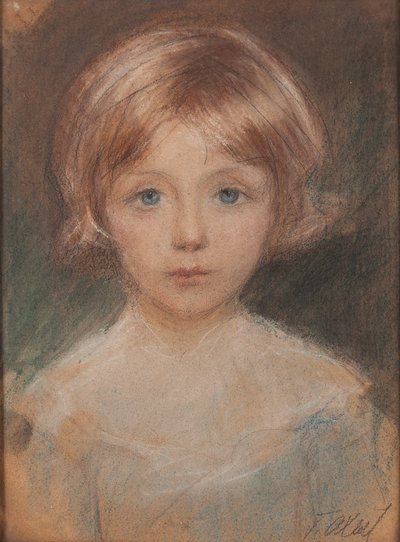 Teodor Axentowicz - Portret syna artysty Kazimierza