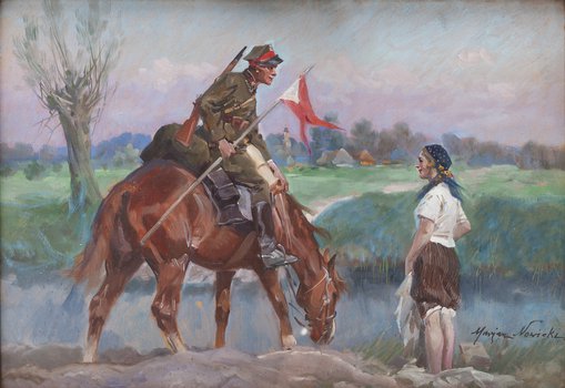 Marian Nowicki - Ułan i dziewczyna