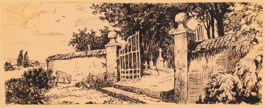 Witold Wojtkiewicz - "Ogrodzenie cmentarne"