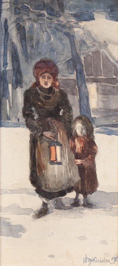 Witold Wojtkiewicz - "Matka z dzieckiem"