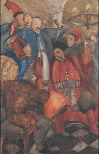 Zofia Stryjeńska - "Czasy Twardowskiego"