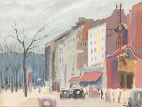 Abraham Weinbaum - Moulin Rouge w Paryżu