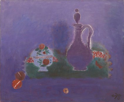 Henryk Hayden - "Stil life with a violet jar"
