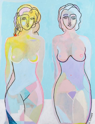 Urszula Teperek - "Girls on the beach"