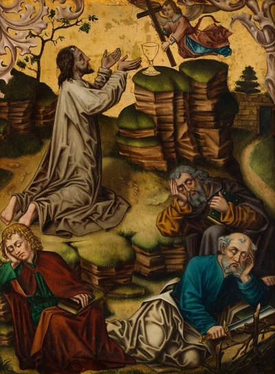 Chrystus w Ogrójcu, Warsztat Małopolski, XV w.
