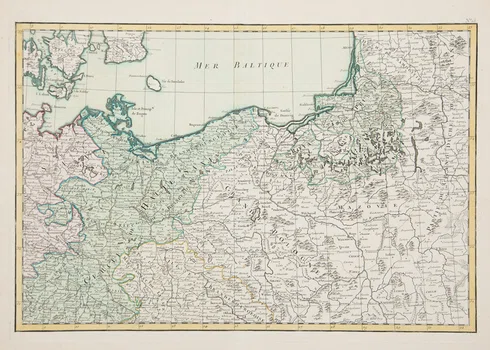 Mapa Polski, Giovanni Antonio Rizzi-Zannoni