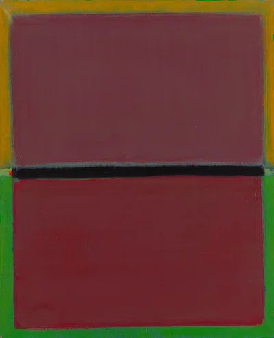 "Pejzaż III/87", Teresa Panasiuk
