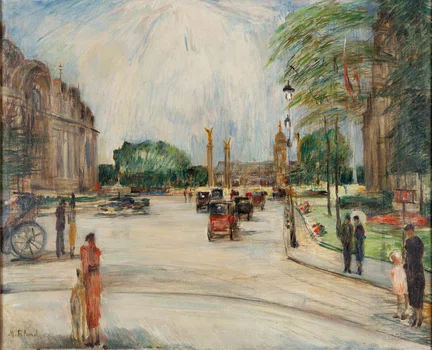 Avenue Winston Churchill w Paryżu, Maurice Blond