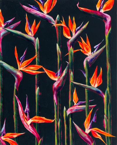 "Bird at Paradise", Hanna Yeulakova