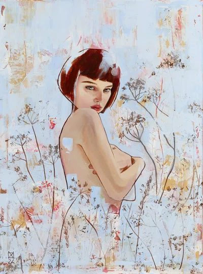 "Shades of blue 2", Natalia Ziółkowska