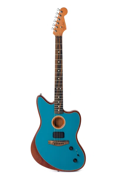 Fender American Acoustasonic Jazzmaster, Gitara Elektro-Akustyczna Typu Hollow Body