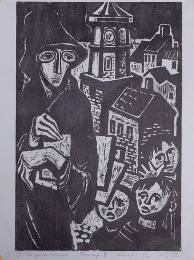 "Prowincja II - Stara nauczycielka", Maria Hiszpańska-Neumann