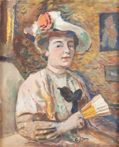 Dama z wachlarzem, Olga Słomczyńska