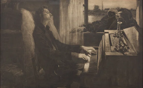 "Ostatnie akordy Chopina", Józef Męcina-Krzesz