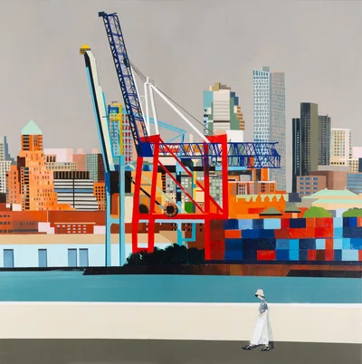 "Industrial city 2", Małgorzata Sobińska